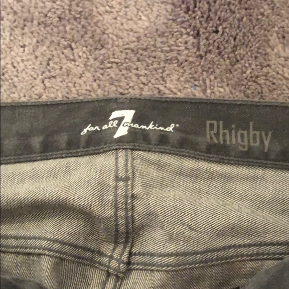 7 For All Mankind Men’s Rhigby Jeans - Picture 7 of 10